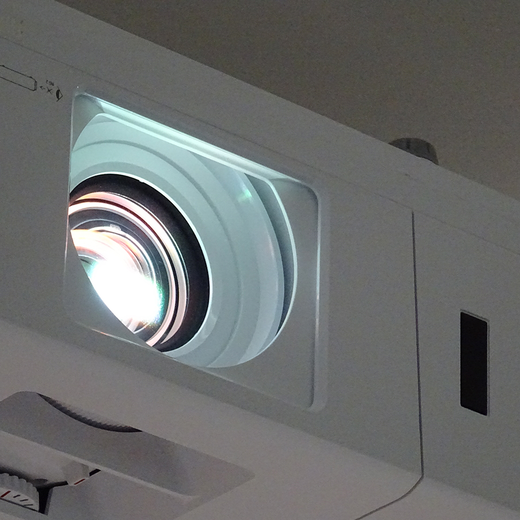 lentille d'un vidéoprojecteur Optoma